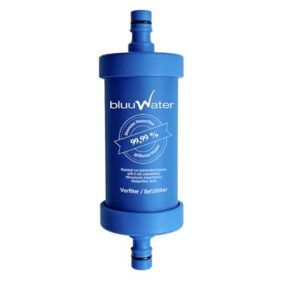 Bluuwater Befüll-Filter BF08, Trinkwasser geeignet, im deutschen Labor geprüft, Bakterien und Keime zurückhalten