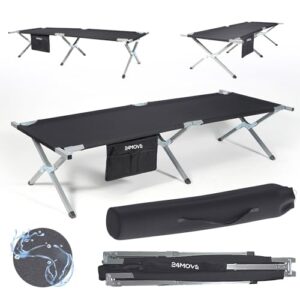 Camping- und Outdoor-Feldbett 24MOVE, faltbares Feldbett für Garten oder Reisen, tragbares Feldbett mit Tasche