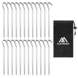 Metallene Zeltheringe mit Aluminiumlegierung für Campingzelte, ideal für Garten, Camping, Angeln und Zelten