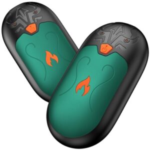 Handwärmer Wiederaufladbar 2 Pack, Handwärmer Elektrisch mit 24 Stunden Wärme und drei Heizmodi für kalte Hände