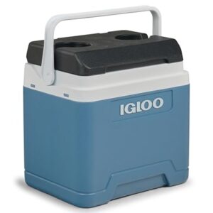 Große Kühlbox für Camping, Arbeit und Picknick - IGLOO IP24 in Ice Blue ohne Strom benötigen