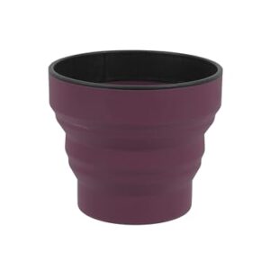 Zusammenklappbar und tragbarer Becher für Camping, Reisen & Outdoor - Silikonmaterial, hohe Temperaturen, doppelte Funktionalität als Schneidebrett