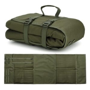 Peminkoo Schießunterlage, Upgrade-Decke mit gepolsterter Oberfläche und aufrollbarer Konstruktion aus Oxford-Stoff für den Außenbereich, rutschfest, leicht wasserdicht und strapazierfähig, Größe 200 x 74 cm