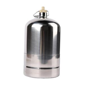 Camping Gastank, Camping Gas Kraftstoffkanister, leer und nachfüllbar, tragbar und praktischer Gastankzylinder zum Kochen im Freien oder Grillen