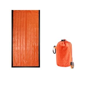 Zwenjuan Notfall-Schlafsack, ultraleicht und wasserdicht, ideal für Outdoor-Aktivitäten wie Wandern, Camping, Klettern und Bergsteigen