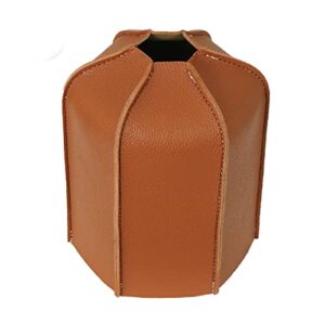 Handgefertigter PU-Leder Schutz für Gaskartuschen, ideal für Outdoor-Aktivitäten wie Camping und Wandern