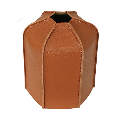 Handgefertigter PU-Leder Schutz für Gaskartuschen, ideal für Outdoor-Aktivitäten wie Camping und Wandern