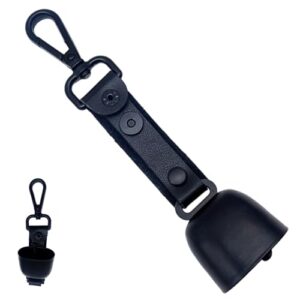 Bear Bell, Magnetische Alarme mit Silencer Carabiner für Outdoor Sicherheit, Hiking, Camping, Klettern, Fahrradfahren und weitere Aktivitäten.