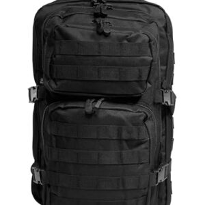 Brandit US Cooper Large Rucksack in schwarz, 40 Liter Fassungsvermögen