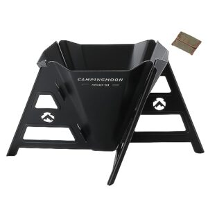 Zusammenklappbarer Kaffee-Tropfer für Camping und Outdoor aus Edelstahl, C-FORM COF 01 schwarz