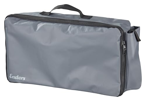 Praktische Transporttasche für Campingkocher, Grill-Zubehör und Outdoor-Camping. PVC-Material mit Reißeverschluss und Seitentasche.