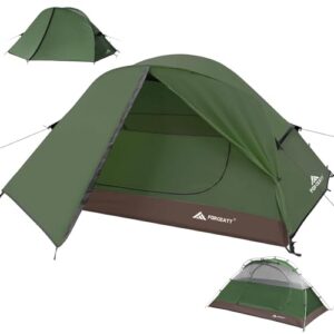 Ultraleichtes 2-Personen-Zelt für Camping, Rucksackreisen und Wandern - Wasserdicht und einfach aufzubauen