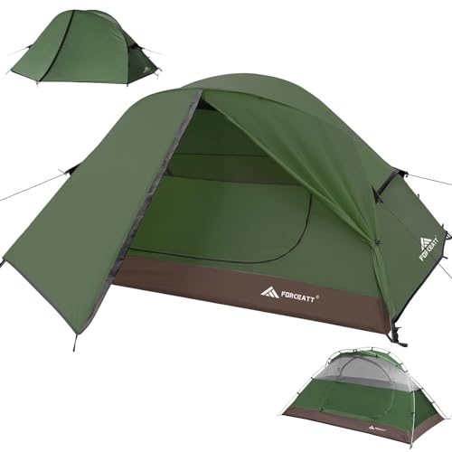 Ultraleichtes 2-Personen-Zelt für Camping, Rucksackreisen und Wandern - Wasserdicht und einfach aufzubauen