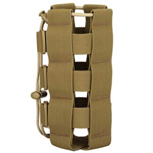 Versteller Molle Flaschenhalter für Radfahren, Wandern und Camping - Widerstandsfähiger Wasserflaschenhalter aus Nylon