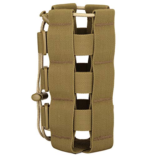 Versteller Molle Flaschenhalter für Radfahren, Wandern und Camping - Widerstandsfähiger Wasserflaschenhalter aus Nylon