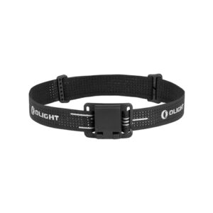 OLIGHT Oclip Stirnband, Haupt- und Obergurt, Kompatibel mit Oclip-Serie, 160° Winkelverstellung, MOLLE-System, Nylon Stirnlampe