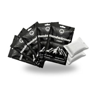 OTARO Handwärmer Wärmepads - 5er Set Einweg Taschenwärmer für Outdoor, Wintersport und Weihnachtsmarkt - Natürliche Sofortwärme für Hände und Taschen