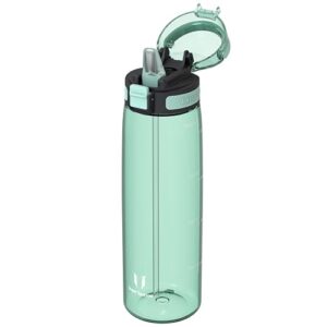 BPA-freie 1-Liter-Wasserflasche mit TouchSip-System für Sport, Outdoor und Camping