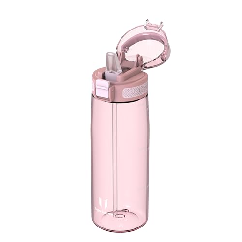 BPA-freie Wasserflasche mit komfortabler Einhandbedienung und dichtem Verschluss-System, ideal für Sport, Outdoor und Camping