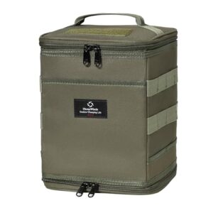 Camping Petroleumlampe Tasche, Taktische Aufbewahrungstasche für Outdoor-Ausrüstung wie Laternen, Kochern und Gasflaschen