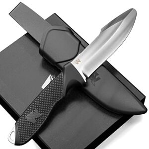 Kinder Schnitzmesser Set mit Scheide und Kindermesser Führerschein für sicheres Outdoor-Messer für Kinder zum Schnitzen, Camping und Abenteuer