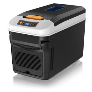 Elektrische Kühlbox von Brandson, 32 Liter Fassungsvermögen, wärmt und kühlt Lebensmittel, ECO-Modus für leise Funktionsweise, für Camping, Reisen, Gartenpartys usw.