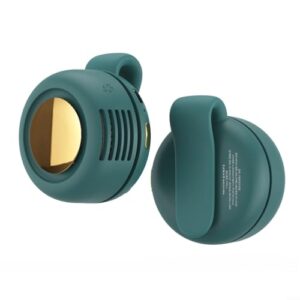 CARMOTTER Persönlicher Ventilator unter dem Hemd, Taillen-Clip, Taillen-Hals-Ventilator mit Clip, 3 Geschwindigkeiten, verstellbarer Taillenventilator, für 360° drehbar, kühler Ventilator