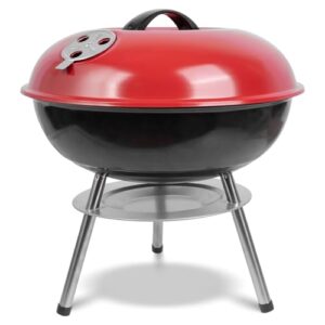 Kompakter tragbarer Holzkohlegrill für Camping, Picknicks und Hinterhöfe