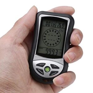 Digitales Höhenmesser, Barometer und Kompass für Outdoor-Aktivitäten wie Wanderungen und Camping