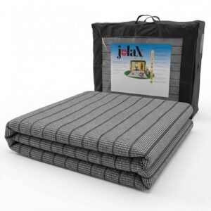 JOLAX Vorzeltteppich 250x300 cm, Campingteppich Outdoor für Wohnwagen & Wohnmobil, PVC-frei und wasserdurchlässig