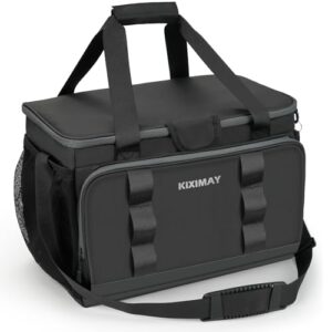 Kühltasche mit 24+ Stunden Kühlung, faltbar und wasserdicht für Camping, Picknick, Strand, BBQ und Auto