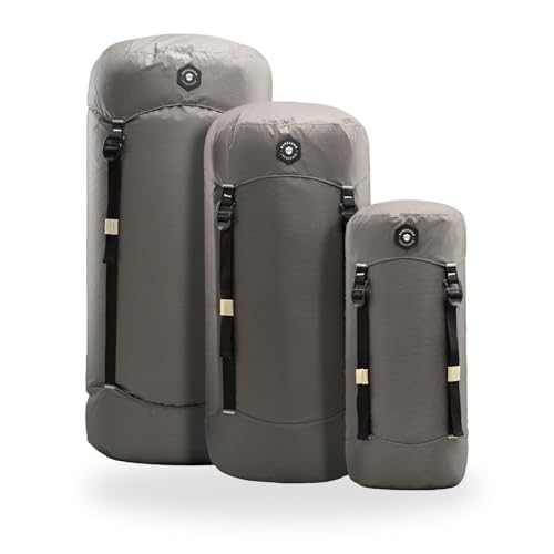Ultraleichter Kompressionssack für Schlafsack und Outdoor-Ausrüstung, wasserdichtes Robic Performance Nylon, perfekt für Reise und Wandern