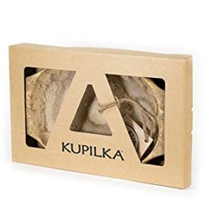 Kupilka, ein Bio-Material Outdoor-Teller aus recycelbaren Materialien, grün, ideal für 4-6 Personen, perfekt zum Grillen oder Picknicken