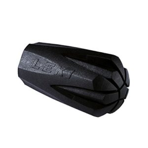LEKI Gummipuffer Trekking Pad, zusätzlicher Schutz und Komfort für Ihre Trekking-Tour, hochwertige Materialien, schwarze Farbe, kompakte Größe