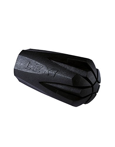 LEKI Gummipuffer Trekking Pad, zusätzlicher Schutz und Komfort für Ihre Trekking-Tour, hochwertige Materialien, schwarze Farbe, kompakte Größe