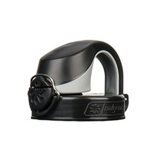 Nalgene Flaschendeckel OTF, schwarz, One Size - Praktischer und kraftvoller Deckel für Flaschen