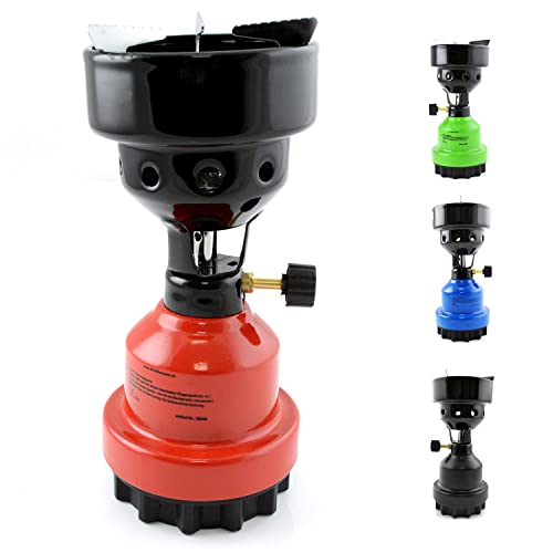 Neu lichter Gas Campingkocher für Gaskartuschen / Stechkartuschen, ideal für Outdoor-Abenteuer und Camper