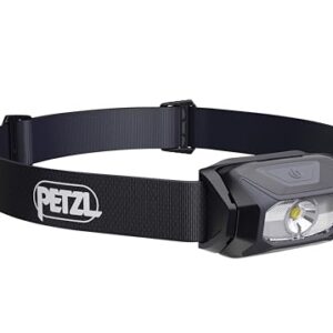 PETZL TIKKINA LAMP Black - Einfache und sichere Beleuchtung für Outdoor-Aktivitäten