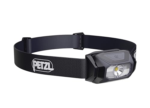 PETZL TIKKINA LAMP Black - Einfache und sichere Beleuchtung für Outdoor-Aktivitäten