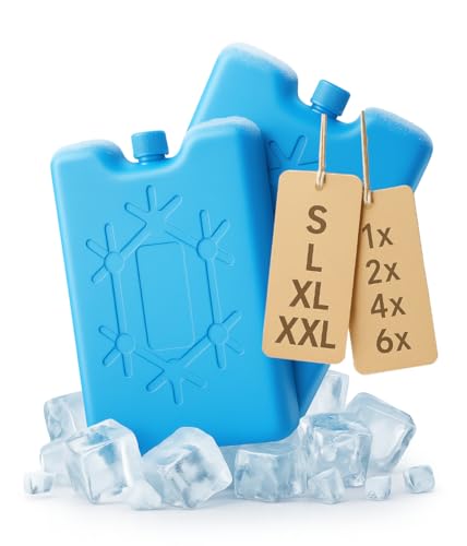 Blaue Kühlakku für Kühlbox, Kühlakku langanhaltend, Kühlhilfe für deine Kühlbox