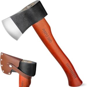 Hochwertige und vielseitige Axt für Camping, Wandern und Gartenarbeit. Handgeschmiedet und handbeil mit ergonomischem Holzgriff.