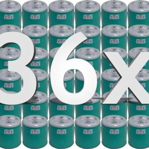 Vollausgestattetes Set mit 36 Gaskartuschen, SOUK ONE-Gaskartuschen nach EN417-Norm, integriertes Sicherheitsventil, vielseitig einsetzbar für Campingkocher, Gaskocher und Gasheizungen