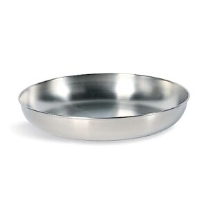 Tatonka Small Plate - Camping-Teller aus hochwertigem Edelstahl (18/8) für Outdoor-Aktivitäten