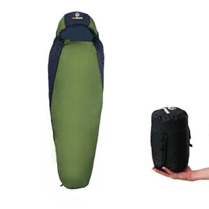 Trek Night Schlafsack von outdoorer - leicht, warm, kleines Packmaß für Trekking und Camping