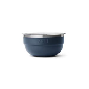 YETI Rambler Thermoschüssel mit Deckel, Navy, Mittel - Hochwertiger 18/8-Edelstahl, doppelwandige Vakuumisolierung, ideal für den Alltag