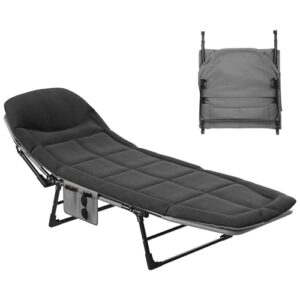 Ergonomische Sonnenliege mit Kissen. Die YITAHOME Sonnenliege ist eine perfekte Ergänzung für Ihren Garten, Pool oder Campingausflug. Sie bietet einen komfortablen Platz zum Entspannen und Genießen der Sonne. Hochwertiges Material, 5-fach verstellbare Rückenlehne, integrierte Matratze und KopfstüTze.