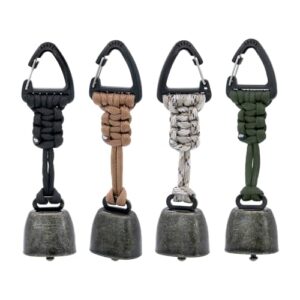 Bärenglocken aus Metall für Outdoor-Wanderungen, Anti-Bär-Glocken zum Basteln und Spielzeug für Kinder, metallene Kuhglocken für Haustiere