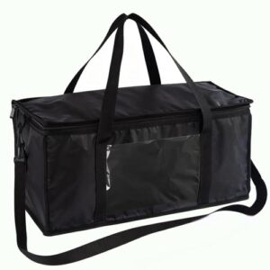 Große Kühltasche mit faltbarem Design aus hochwertigem 600D Oxford-Gewebe für Einkauf, Camping, Reisen und Büroarbeit.