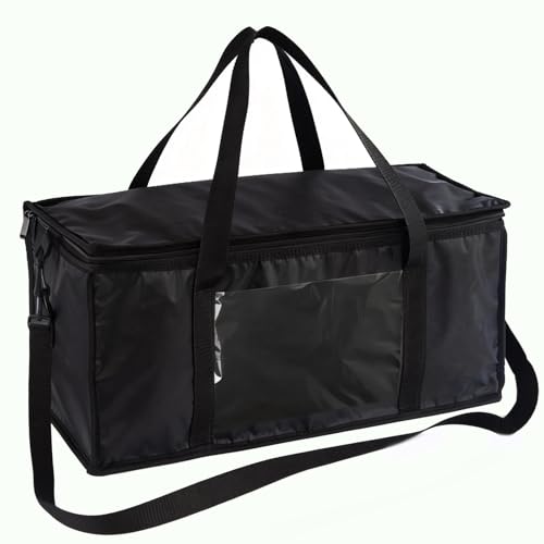 Große Kühltasche mit faltbarem Design aus hochwertigem 600D Oxford-Gewebe für Einkauf, Camping, Reisen und Büroarbeit.