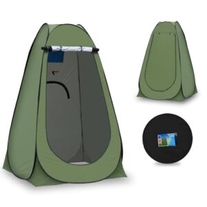 Pop-up Toilettenzelt mit Anti-UV-Veränderung für Strand, Angeln, Wandern und Baden